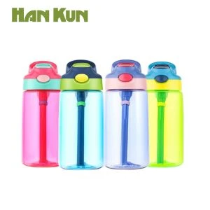 500ml Kinderflasche mit Strohhalm